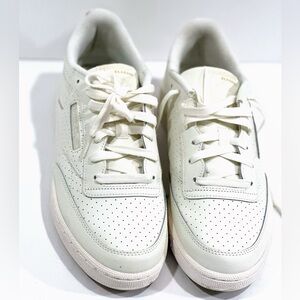 Reebok Ladies New Leather Trainers Shoes Casual Womens Lace Up Size 10